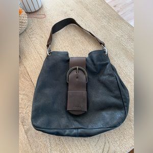 Black and Brown Leather Women's Bag